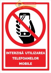 Indicator pentru interzicerea cu telefon foto