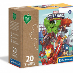 Puzzle Clementoni, Marvel Superhero, 2 x 20 piese