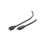 Cablu USB2.0 B micro mufa USB type C mufa 1.8m negru GEMBIRD