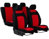 Cumpara ieftin Set huse scaun auto rosu cu negru