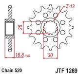 Pinion fata 16 dinti pas lant 520 &ndash; Honda CBR 600 F - CBR 650 FA - CBR 1000 RR Fireblade - VTR 1000