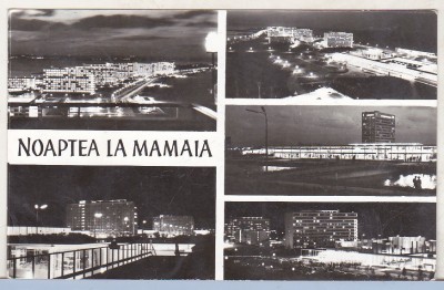 bnk cp Noaptea la Mamaia - Vedere - circulata foto