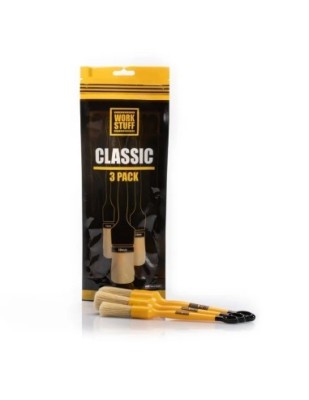 Set pensule detailing rotunde Work Stuff Detailing Brush Classic 3 buc foto