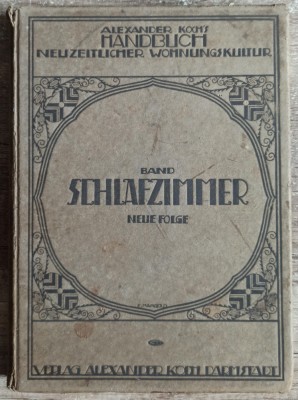 Alexander Koch&amp;#039;s Handbuch Neuzeitlicher Wohnungs-Kultur Band Schlafzimmer foto