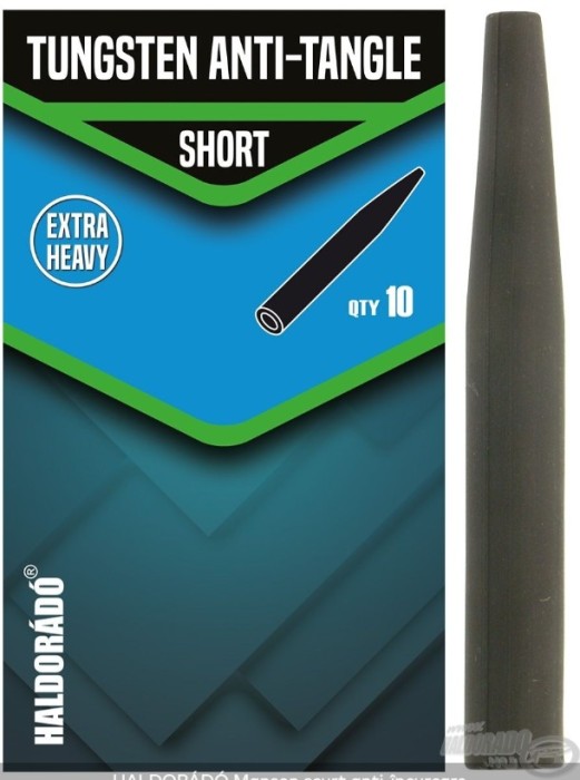 Haldorado - Tungsten Anti-tangle Sleeve - con de cauciuc - Scurt