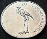Cumpara ieftin Moneda 20 TOLARI (Tolarjev) - SLOVENIA, anul 2004 * cod 2568