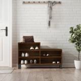 VidaXL Pantofar, stejar maro, 102x36x60 cm, lemn prelucrat