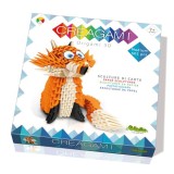 Origami 3D Creagami - Vulpe 501 piese, LUDICUS GAMES SRL