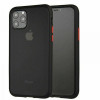 Husa Telefon Silicon+Plastic Apple iPhone 11 Pro 5.8 Colored Buttons Black