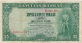 LETONIA 25 latu 1938 aVF