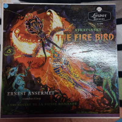 AS - STRAVINSKY - THE FIRE BIRD (DISC VINIL, LP) foto