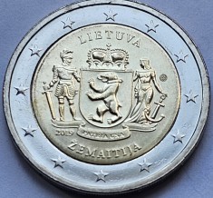 2 euro 2019 Lituania, Samogitia, unc, km#247