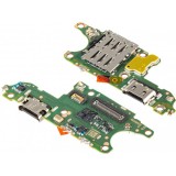 Placa cu Conector Incarcare - Microfon Honor 400 Lite, Service Pack 0235ANSF