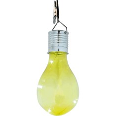 Lampa Solara LED Ultron Galben foto