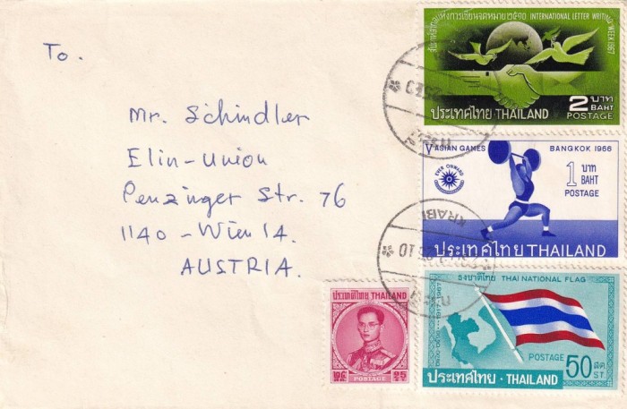 FILATELIE TEMATICA - PLIC TAILANDA TEMATICA SPORT