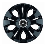 Set 4 Capace Roti pentru Mercedes, model Top Black, R15
