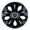 Set 4 Capace Roti pentru Mercedes, model Top Black, R15