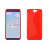Husa Silicon S-Line Rosie pentru HTC One A9, Protectie Premium