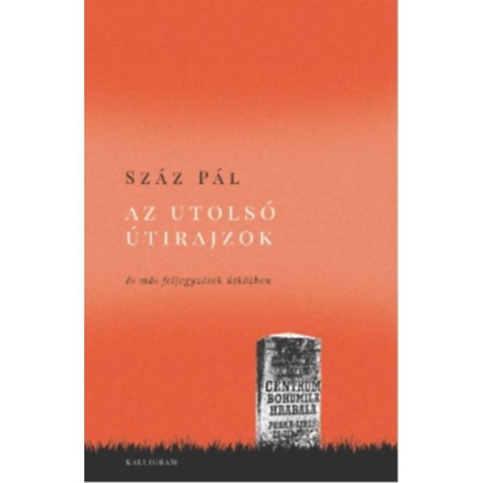 Az utols&oacute; &uacute;tirajzok - &eacute;s m&aacute;s feljegyz&eacute;sek &uacute;tk&ouml;zben - Sz&aacute;z P&aacute;l