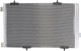Condensator climatizare AC Citroen C-Elysee; Peugeot 301, motor: 1.2, 1.2 PureTech, 1.5 BlueHDI, 1.6, 1.6 HDI, Condensator cu uscator integrat,