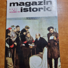 revista magazin istoric octombrie 1967 - anul 1