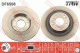 TRW DF6598 Disc frana