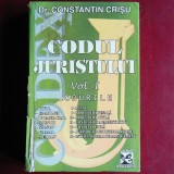 Codul juristului. Vol. I: Codurile &ndash; Dr. Constantin Crișu