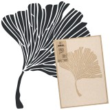 Șablon din plastic reutilizabil // GINKGO - MEDIU (43x64cm)