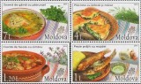 MOLDOVA 2014, Mancaruri traditionale, serie neuzata, MNH, Nestampilat