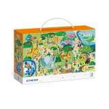 Puzzle - Animalute la ZOO (80 piese) PlayLearn Toys, Dodo