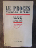 LE PROCES D&#039;OSCAR WILDE-HILARY PACQ