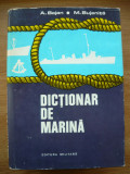 A. BEJAN / M. BUJENITA - DICTIONAR DE MARINA - 1979