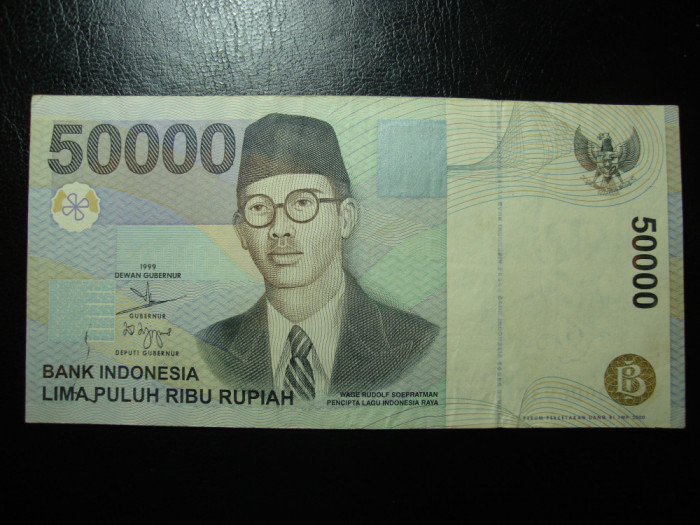 INDONEZIA 50.000 RUPII 1999 SUPERBA