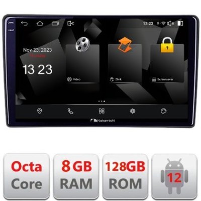 Navigatie Citroen Berlingo Opel Combo 2021- Nakamichi NAM5960PRO Octa core 8+128 carplay android auto radio gps internet CarStore Technology foto