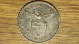Insulele Filipine - moneda de colectie, piesa de istorie - 1 centavo 1903 bronz - stare ok - administratie SUA / americana