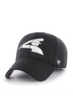 47brand șapcă culoarea negru, cu imprimeu