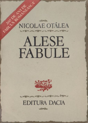 Alese fabule - Nicolae Otalea foto