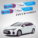 Cumpara ieftin Ștergătoare Suzuki Swace AMZ 2020+ | Set Față Flat Premium &ndash; TeamCar&reg;
