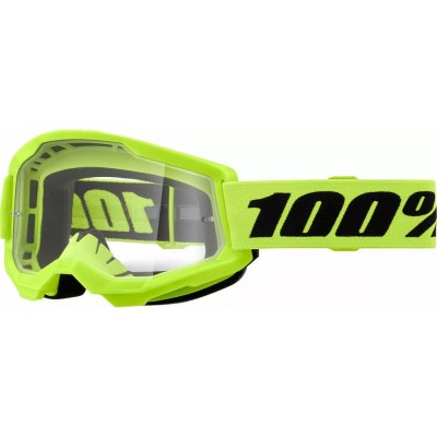Ochelari cross/enduro/atv 100% Strata 2 verde fluo/negru foto