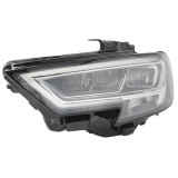 Far Audi A3 (8V), 05.2016-, partea Stanga, electric, LED, fara daytime running LED ; fara modul control, cu motoras, Valeo