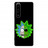 Husa compatibila cu Sony Xperia 1 III Silicon Gel Tpu Model Rick And Morty Alien