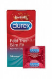 Prezervative-Prezervative Durex Feel Thin Slim Fit, 10 buc