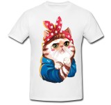 Cumpara ieftin Tricou &quot; Feminist cat &quot;