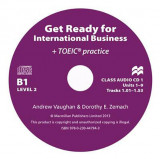 Get Ready For International Business 2 Class Audio CD | Vaughan A. Zemach, Macmillan Education