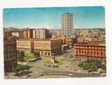 IT2 - Carte Postala-ITALIA-Napoli, Piazza Municipio, circulata 1977