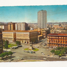 IT2 - Carte Postala-ITALIA-Napoli, Piazza Municipio, circulata 1977