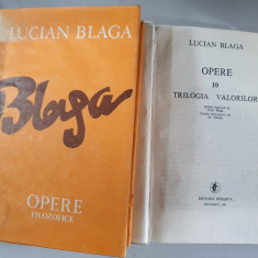 Lucian Blaga - Trilogia valorilor (Opere, vol. 10)