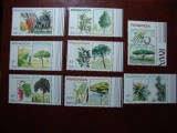 RWANDA SERIE FLORA MNH