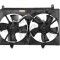 GMV radiator electroventilator Infiniti FX, 2003-2008, FX35, motor 3.5 V6, benzina, cutie automata, cu AC, 335/335 mm