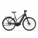 Bicicletă de oraș electrică 920 automată OWURU cadru jos distanțe lungi, Btwin